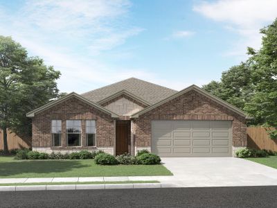 New construction Single-Family house 12610 Winding, Schertz, TX 78154 Henderson (C404)- photo 0