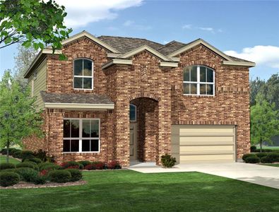 New construction Single-Family house 15637 Leinster Pass, Fort Worth, TX 76247 plan Redrock - image
