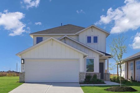 New construction Single-Family house 26707 Celestial Cypress Rd, Hockley, TX 77447 plan Nolan - image