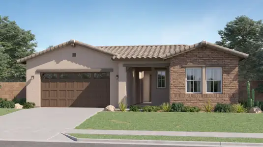 New construction Single-Family house 25425 N 167Th Ln, Surprise, AZ 85387 plan Aspen Plan 4578 - image