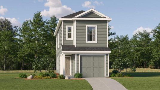 New construction Single-Family house 17107 Saxophone Ln, Conroe, TX 77306 plan Baja - image