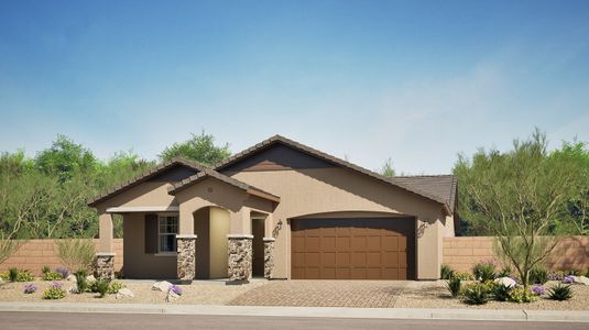 New construction Single-Family house 13417 W Via Perugia, Peoria, AZ 85383 plan Clark II Plan 4076 - image