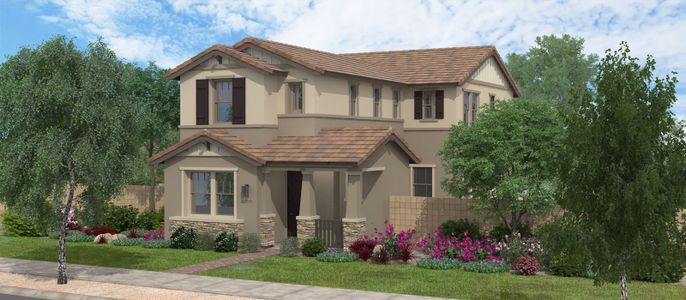 New construction Single-Family house 13512 N 157th Ln, Surprise, AZ 85379 plan Doyle Peak - image