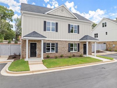 New construction Townhouse house 520 Washington Street Northwest, Unit 486, Gainesville, GA 30501 - photo 0