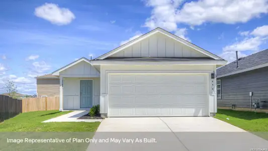 New construction Single-Family house 266 Fairlawn Wy, Maxwell, TX 78656 plan The Emma - image