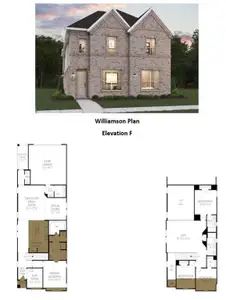 New construction Single-Family house 9317 Rolling Meadow Wy, Denton, TX 76226 plan Williamson - image