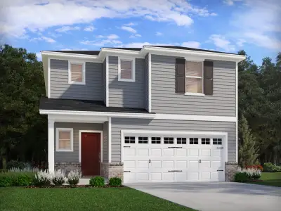 New construction Single-Family house 6129 Ivy Brook Trl, Wendell, NC 27591 plan Vienna - image