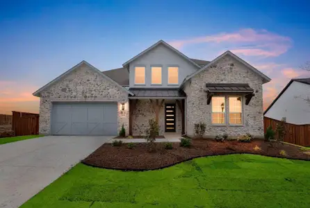 New construction Single-Family house 1598 Wintergreen Ct, Haslet, TX 76052 Roosevelt II 5237 Presidential Series- photo 2 2