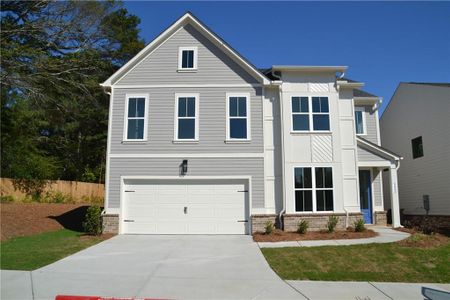 New construction Single-Family house 3421 Adler Trail, Buford, GA 30519 Peyton- photo 0