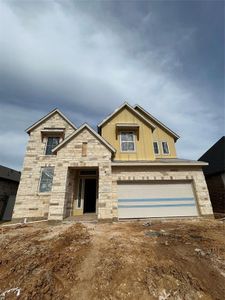 New construction Single-Family house 26210 Aurora Sky Rd, Hockley, TX 77447 Goldeneye- photo 0