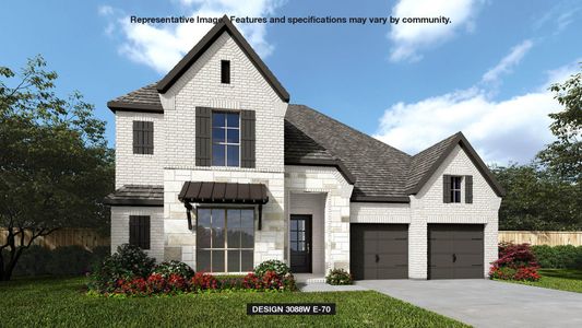 New construction Single-Family house 1428 Treasure Map Vw, Leander, TX 78641 plan 3088W - image