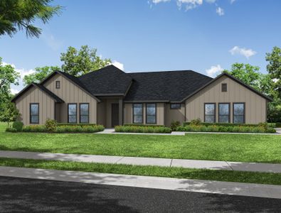 New construction Single-Family house 213 Wintergrass Dr, Waxahachie, TX 75165 plan Hazel - image