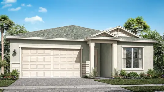 New construction Single-Family house 916 Regalia Wy Nw, Palm Bay, FL 32907 plan Key Largo - image