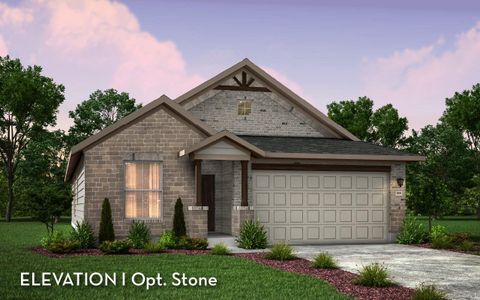 New construction Single-Family house 30911 Peck Pass Dr, Waller, TX 77484 plan Montauk - image