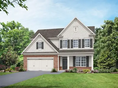 New construction Single-Family house 1631 Mount Moriah Rd, Hoschton, GA 30548 - image