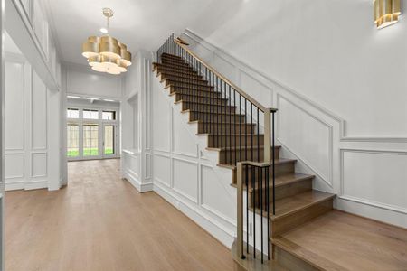 This beautiful Entryway shows the elegance of this house.