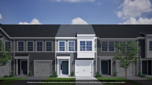 New construction Single-Family house 1054 Tea Rose Ct, Durham, NC 27703 plan Dahlia - image