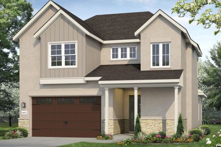 New construction Single-Family house 600 C-Bar Ranch Trl, Unit 47, Cedar Park, TX 78613 plan Cross Creek 2381 - image