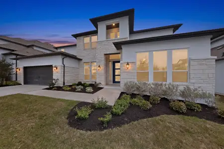 New construction Single-Family house 2308 Mondello Path, Leander, TX 78641 plan Calypso - image