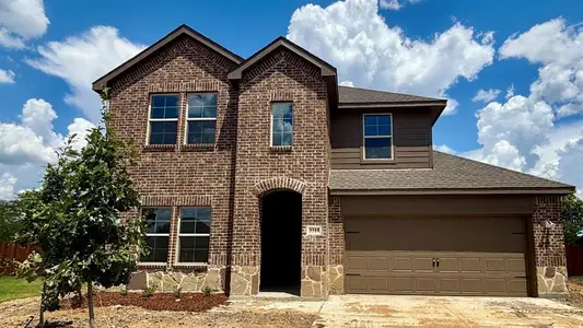 New construction Single-Family house 3310 Charleston Dr, Ennis, TX 75119 plan Naples - image