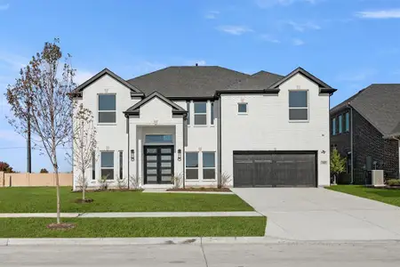 New construction Single-Family house 1360 Porter Dr, Frisco, TX 75036 plan Hillcrest 2F (w/Media) - image