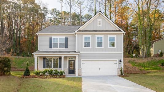 New construction Single-Family house 1833 Butterfly Wy, Marietta, GA 30066 plan Hanover - image