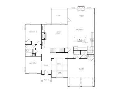 New construction Single-Family house 2121 Cotton Gin Row, Jefferson, GA 30549 plan The Brookmont - image 3