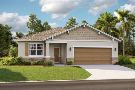 New construction Single-Family house 1016 Patriot Loop, Haines City, FL 33844 The Seaton- photo 0