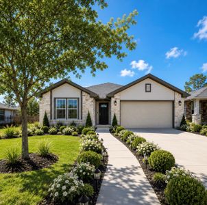 New construction Single-Family house 11736 Whirlaway Dr, Willis, TX 77318 plan Pueblo - image