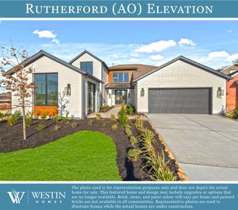 New construction Single-Family house 15826 Tortoise Passage Ln, Conroe, TX 77302 The Rutherford- photo 0