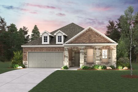 New construction Single-Family house 101 Bayou Bend Ct, Angleton, TX 77515 plan Carlsbad - image