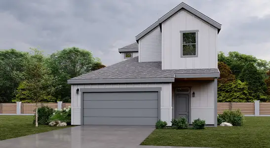 New construction Single-Family house 17312 Monastrell Ln, Round Rock, TX 78664 plan Milano - image 1