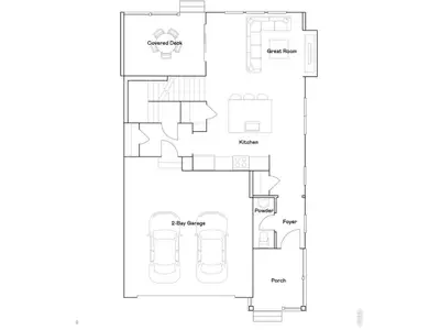 New construction Duplex house 1944 Crested Lark St, Fort Collins, CO 80528 plan Plateau - image
