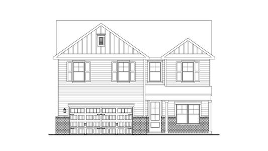 New construction Single-Family house Columbia, TN 38401 plan The Winston - image