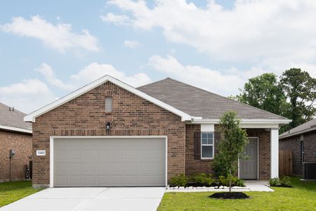 New construction Single-Family house 3880 Sunbird Creek Trl, Porter, TX 77365 Glimmer- photo 0