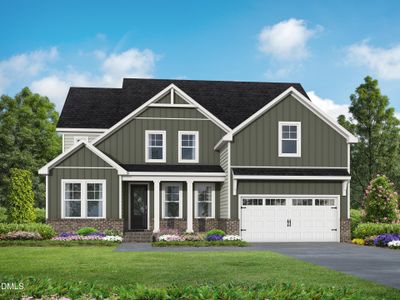 New construction Single-Family house 3817 Erickson Ct, New Hill, NC 27562 - image