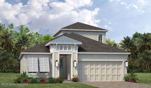 New construction Single-Family house 2619 Pangea Circle, Melbourne, FL 32940 - photo 0