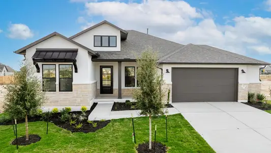 New construction Single-Family house 116 Uphill Dr, Liberty Hill, TX 78641 plan Audrey - image