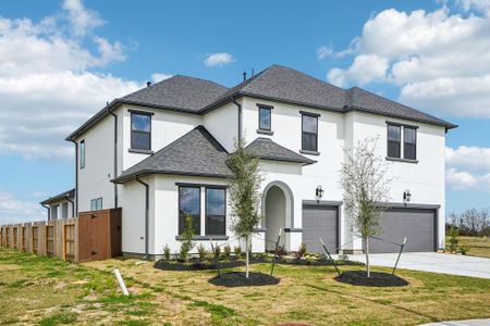 New construction Single-Family house 5426 Timpson Dr, Manvel, TX 77578 plan 5049 Elevation C - image