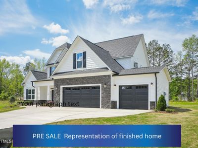 New construction Single-Family house 109 Hewitt Woods Dr, Clayton, NC 27527 - image