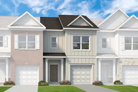 New construction Townhouse house 13719 Georgia 92, Woodstock, GA 30188 plan The Pierce - image