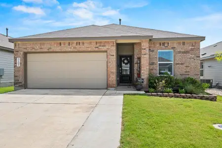 New construction Single-Family house 9109 Honey Mesquite, Seguin, TX 78155 Bradwell- photo 0