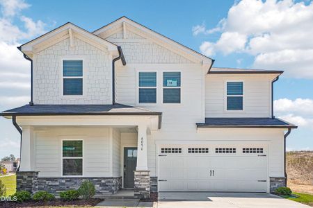 New construction Single-Family house 4096 Rosebush Dr, Zebulon, NC 27597 plan Lakeland - image