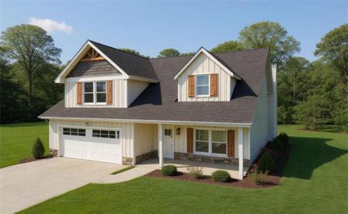 New construction Single-Family house 6466 Plantation Station Dr, Lula, GA 30554 - image