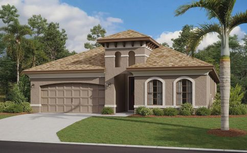 New construction Single-Family house 11328 Weaver Hollow Rd, New Port Richey, FL 34654 plan Salerno - image 1