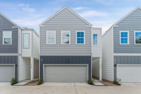 New construction Single-Family house 412 Neyland St, Unit G, Houston, TX 77022 - image