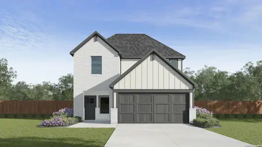 New construction Single-Family house 5535 Eula Ln, New Braunfels, TX 78130 plan The Nicole - image