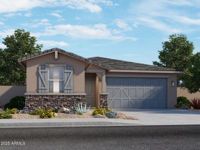 New construction Single-Family house 16015 W Desert Hollow Dr, Surprise, AZ 85387 null- photo 0