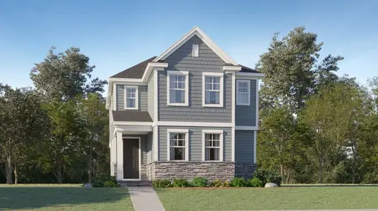 New construction Single-Family house Wake Forest, NC 27587 plan Waterbury - image