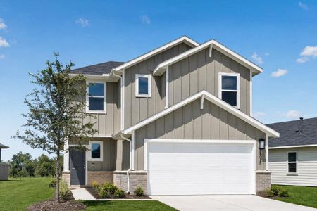 New construction Single-Family house 18015 Lasso Mills Dr, Hockley, TX 77447 plan Juliet - image